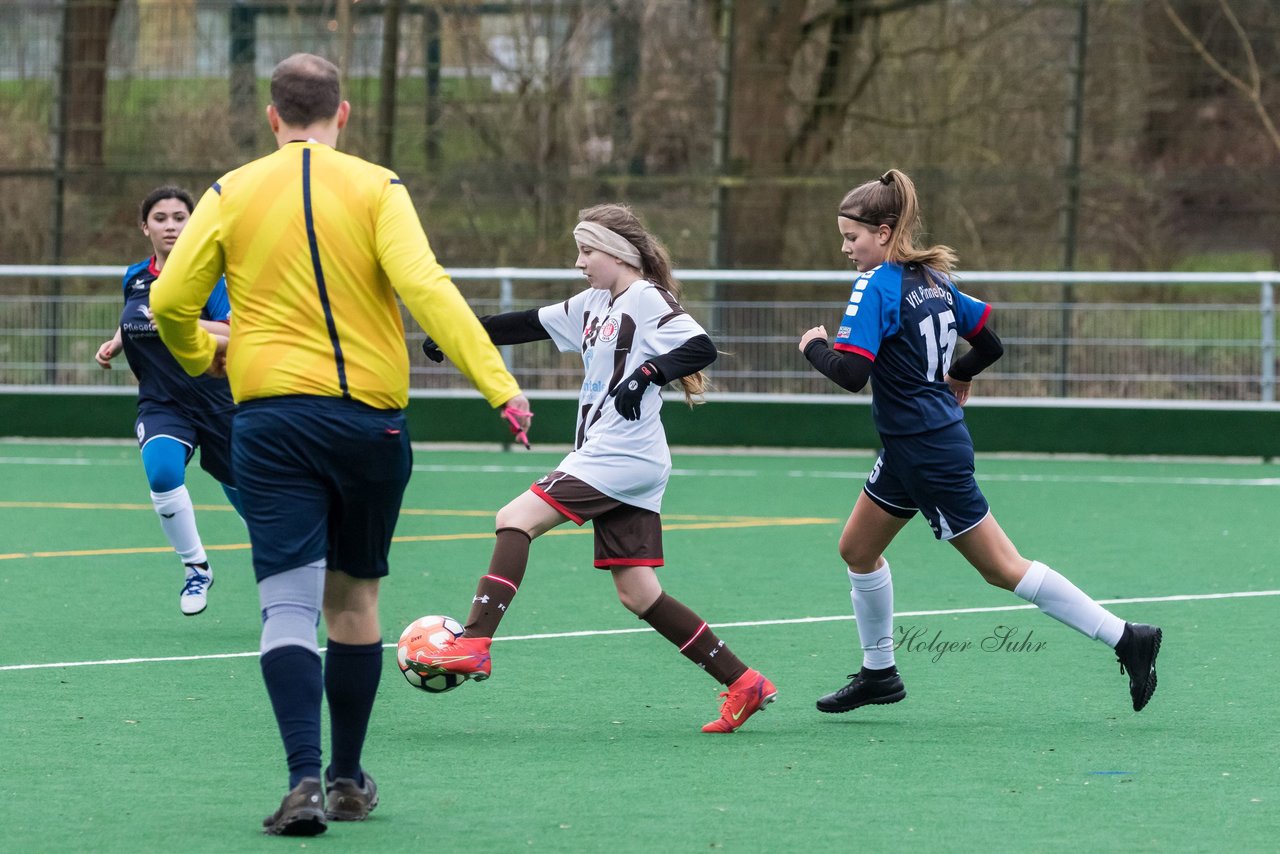 Bild 321 - wBJ VfL Pinneberg - St. Pauli : Ergebnis: 7:0 (Abbruch)